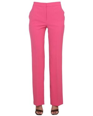 Moschino Logo Casual Trousers - Pink
