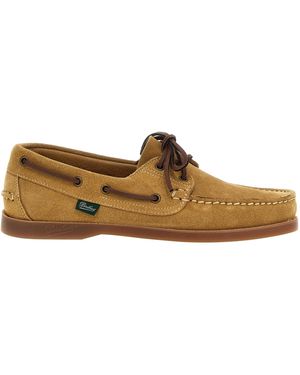 Paraboot Round Toe Loafers - Brown