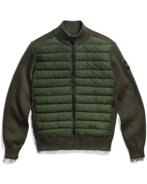 Canada Goose Hybridge Knit Jacket Disc - Green