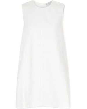 Stella McCartney Denim Mini Dress - White