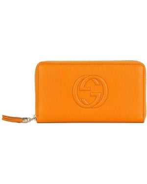 Gucci Long Purse - Orange