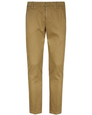 Dondup Belt-Loop Casual Trousers - Natural