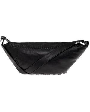 AllSaints Zippered Shoulder Bag - Black