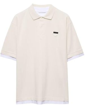 Prada Cotton Polo Shirt - White