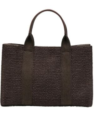 The Row Georgia Tote Bag - Black