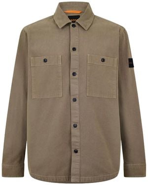 BOSS Locky Overshirt - Green