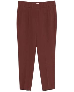 Brunello Cucinelli Elasticated Pants - Purple