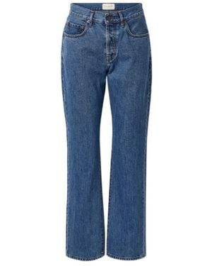 Kallmeyer High-Waisted Straight-Leg Jeans - Blue