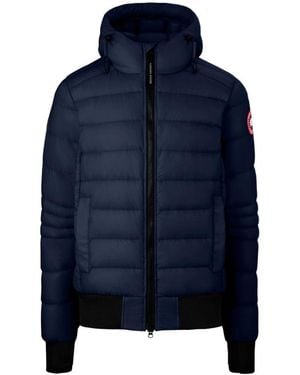 Canada Goose Crofton Hooded Padded Jacket - Blue