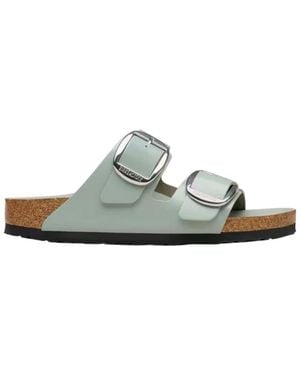 Birkenstock Arizona Big Buckle Sandals - Green