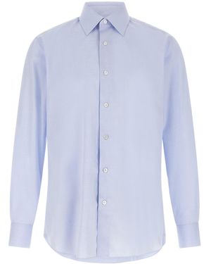 Brioni Clark Classic Shirt - Blue