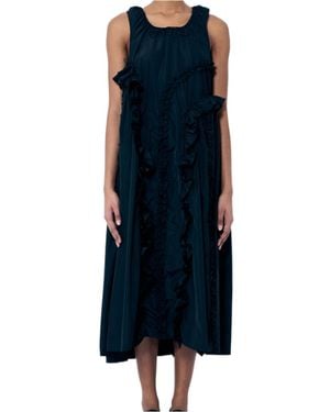 Cecilie Bahnsen Opal Midi Dress - Blue