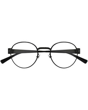 Gucci Eyewear Oval Frame Glasses - Black