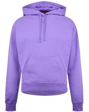 BOSS Over The Head Hoodie - Purple
