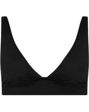 Polo Ralph Lauren V-Neck Bikini Top - Black