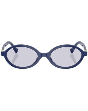 Miu Miu Full Frame Sunglasses - White