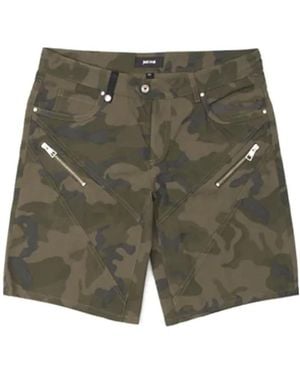Just Cavalli Camouflage Shorts - Green