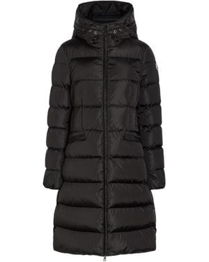 Moncler Hooded Padded Nylon Coat - Black