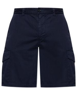 Paul Smith Ps Paul Smith Straight Leg Cargo Shorts - Blue