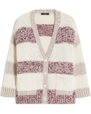 Weekend by Maxmara Long-Sleeved Cardigan - Pink