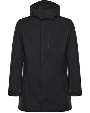 Save The Duck Removable Hood Coat - Black