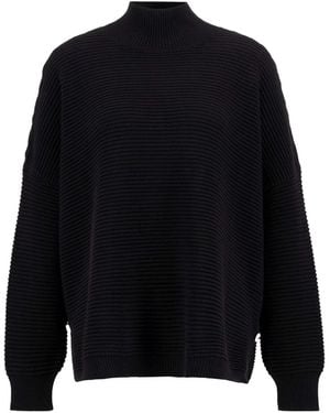 Barbour Kaia Funnel-Neck Sweater - Blue