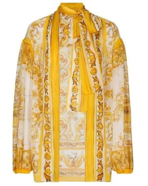 Dolce & Gabbana Blouses - Yellow