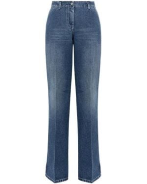 Dries Van Noten Belt-Loop Jeans - Blue