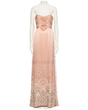 Valentino Off Shoulder Dress - Pink
