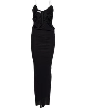 Christopher Esber Molded Venus Jersey Maxi Dress - Black