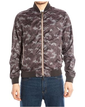 Armani Jeans Long Sleeve Casual Jacket - Grey