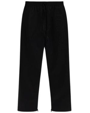 Fear Of God Zip-Hem Logo Detailed Trousers - Black