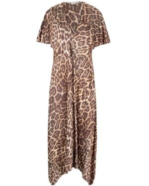 Stella McCartney Printed Dress - Brown