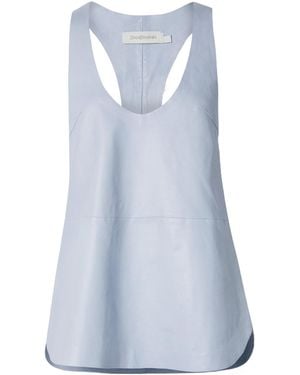Zimmermann Natura Leather Tank - Blue