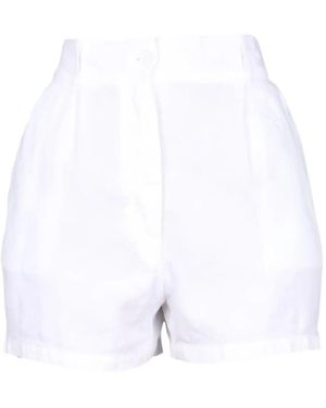 Aspesi Front Pocket Shorts - White