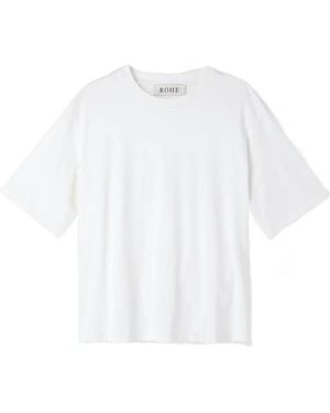 Rohe Oversized Crewneck T-Shirt - White