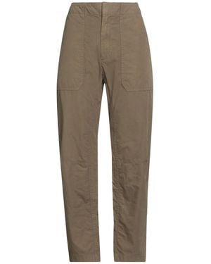 Rag & Bone Solid Straight-Leg Pants - Gray