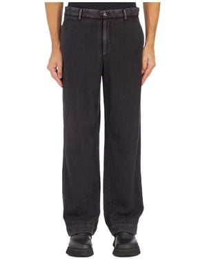 Barena Straight-Leg Trousers - Black