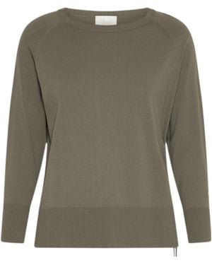Marella Drawstring Jumper - Green