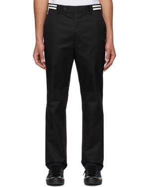 Comme des Garçons Belt Loops Slacks - Black