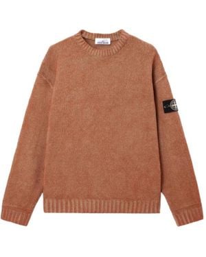 Stone Island Loose Fit Crewneck Jumper - Multicolour
