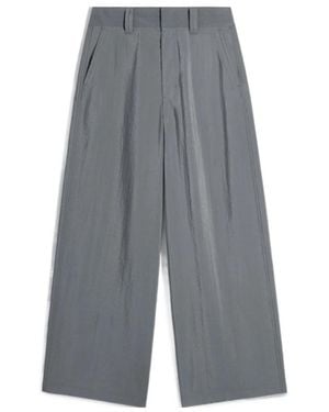 Lemaire Wide-Leg Trousers - Grey