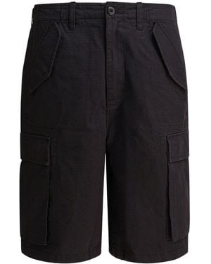 Stussy Cargo Shorts Ripstop - Black