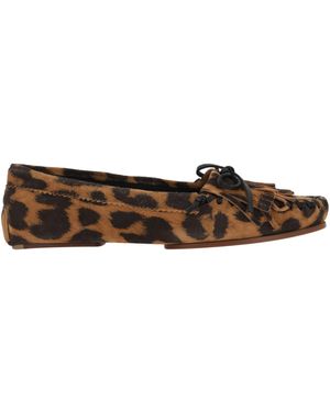 Paris Texas Indiana Suede Loafers - Brown
