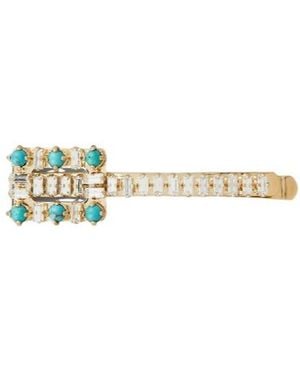Roger Vivier Très Vivier Hair Clip - White
