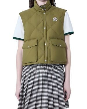 Moncler Quilted Vest - Green