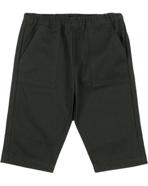 Marni Logo-Printed Casual Pants - Gray