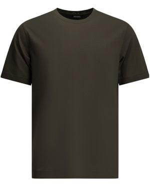ZEGNA Short-Sleeved T-Shirt - Green