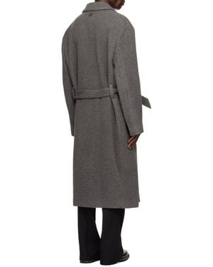 WOOYOUNGMI Long-Sleeved Coat - Grey