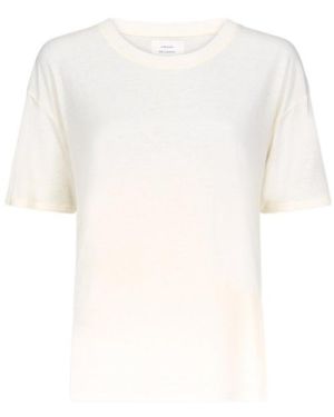 Loulou de Saison Ezra Classic Fit T-Shirt - White